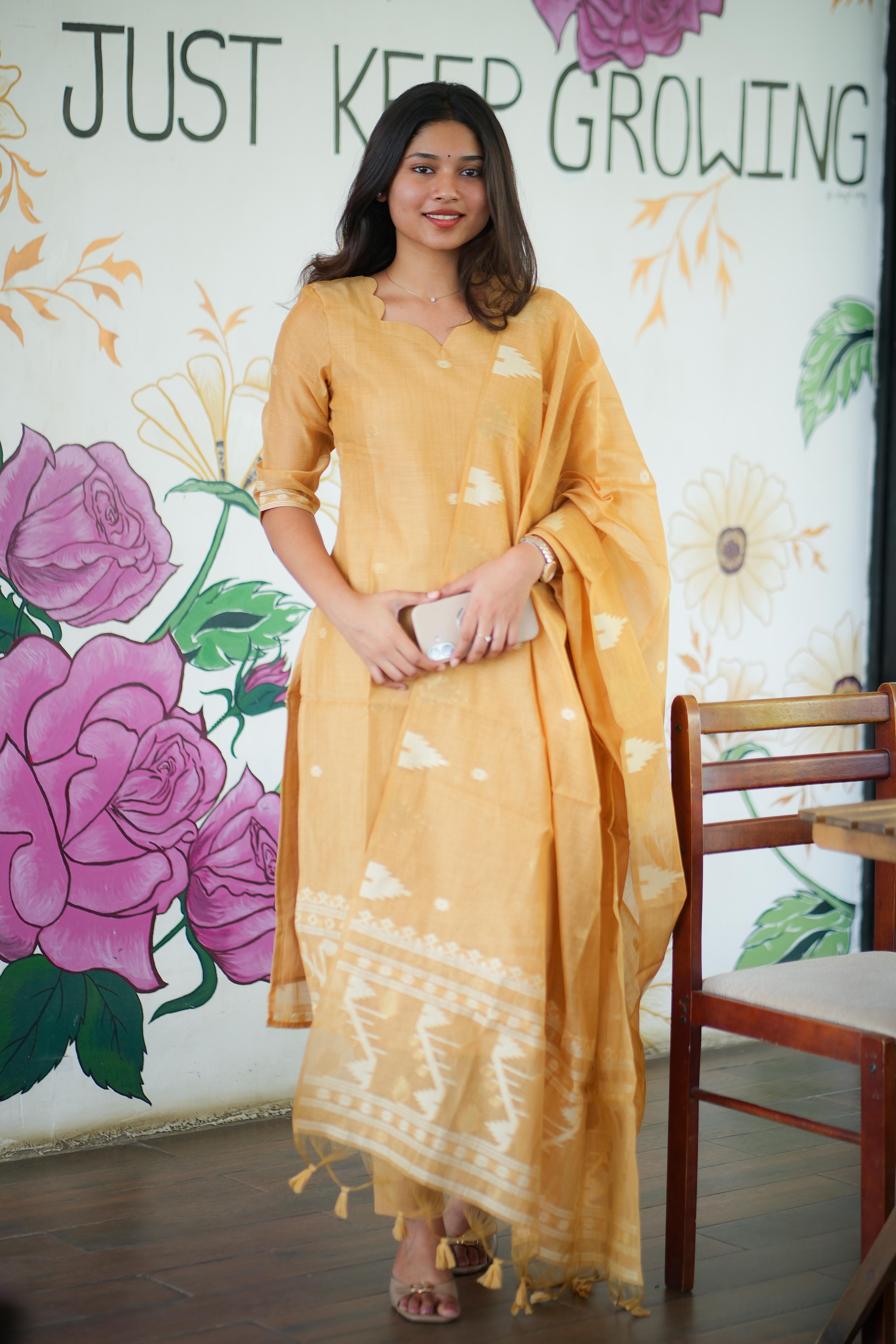 Marigold charm 3 piece suit