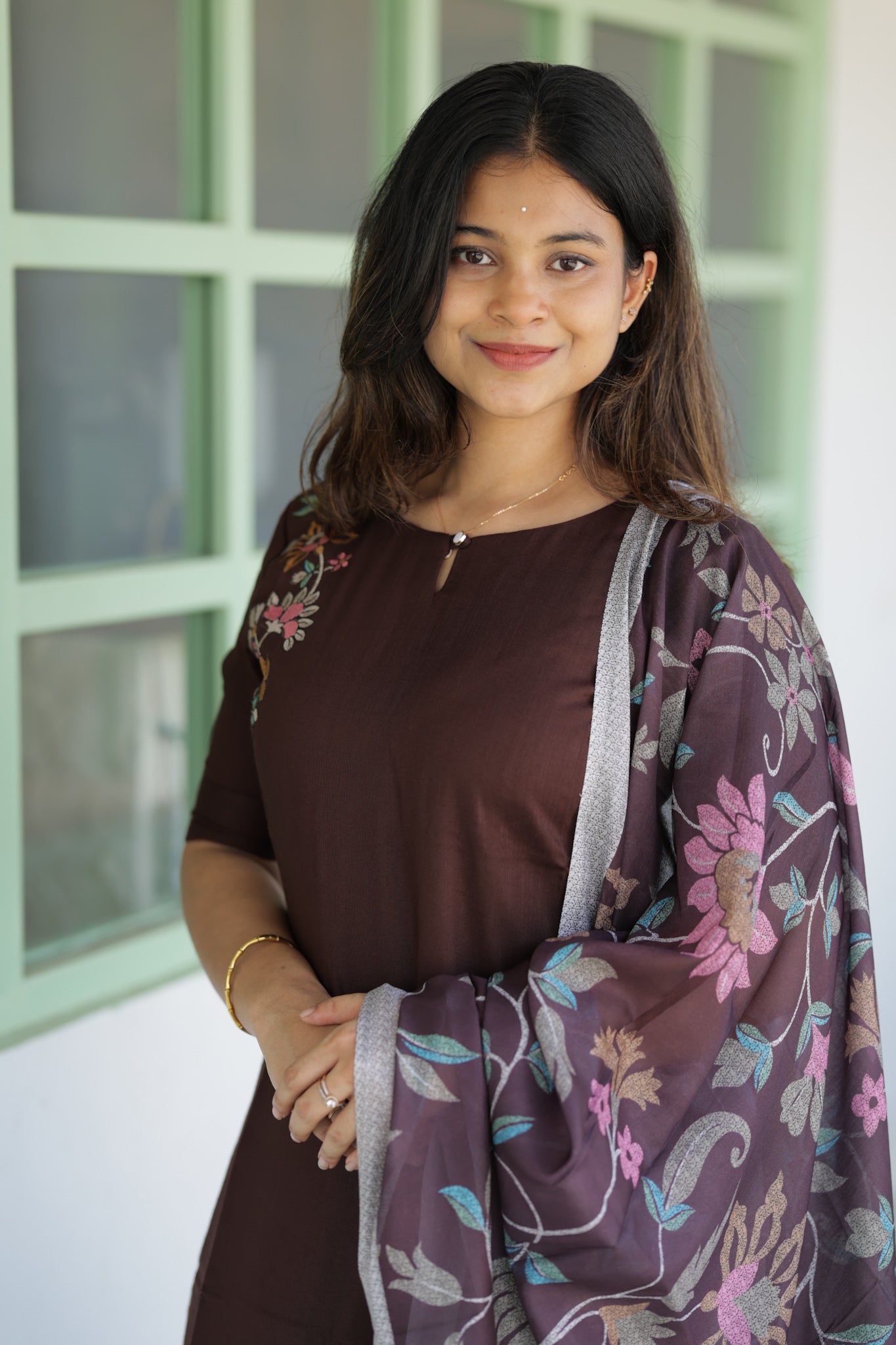 Cocoa petals 3 piece suit