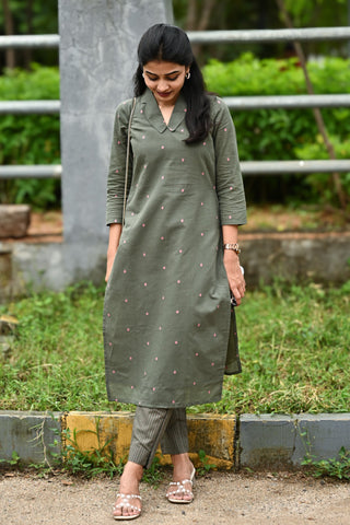 Serene Sage Kurta set