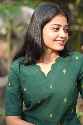 Emerald Breeze KurtaSet