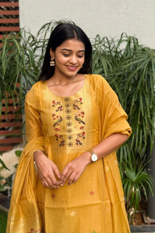 Amber Elegance Kurti and dupatta