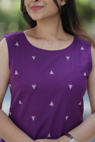 Royal Plum Kurta Set