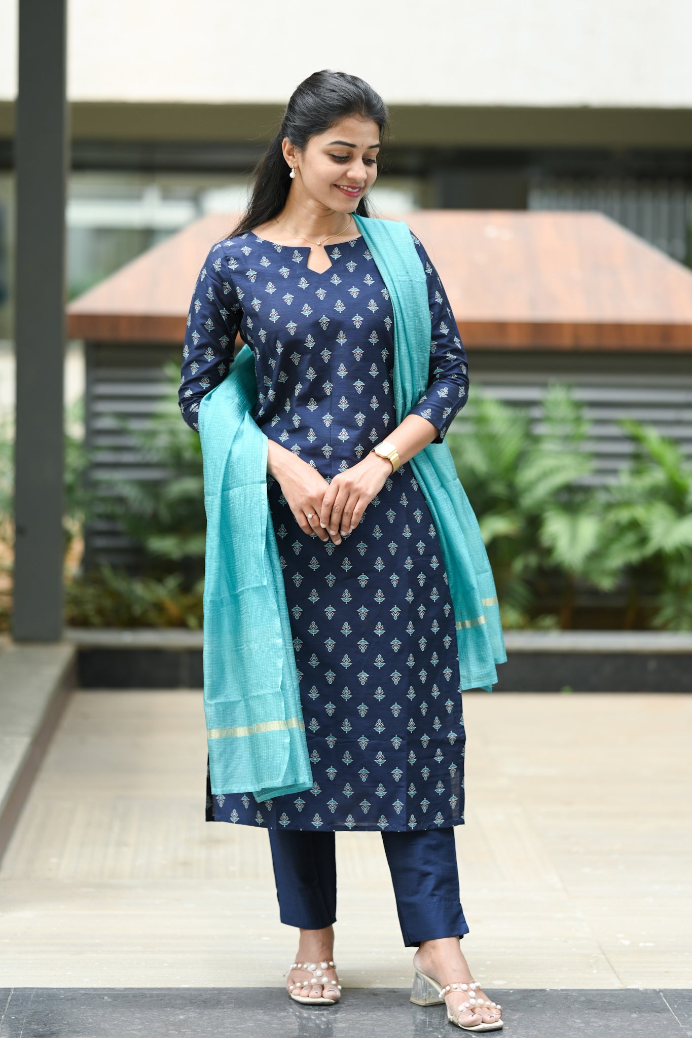 Sapphire Charm 3 Piece Suit