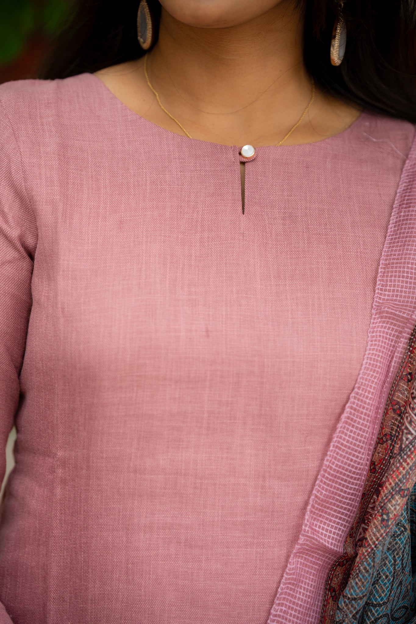 Pink Linen 3 Piece Suit
