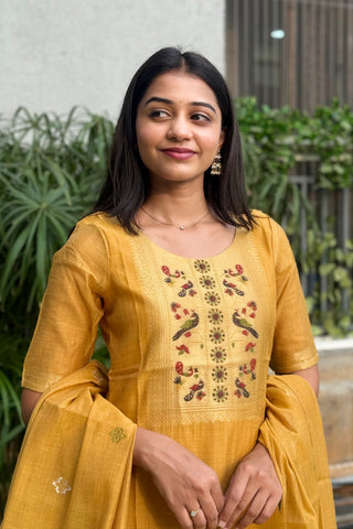 Amber Elegance Kurti and dupatta