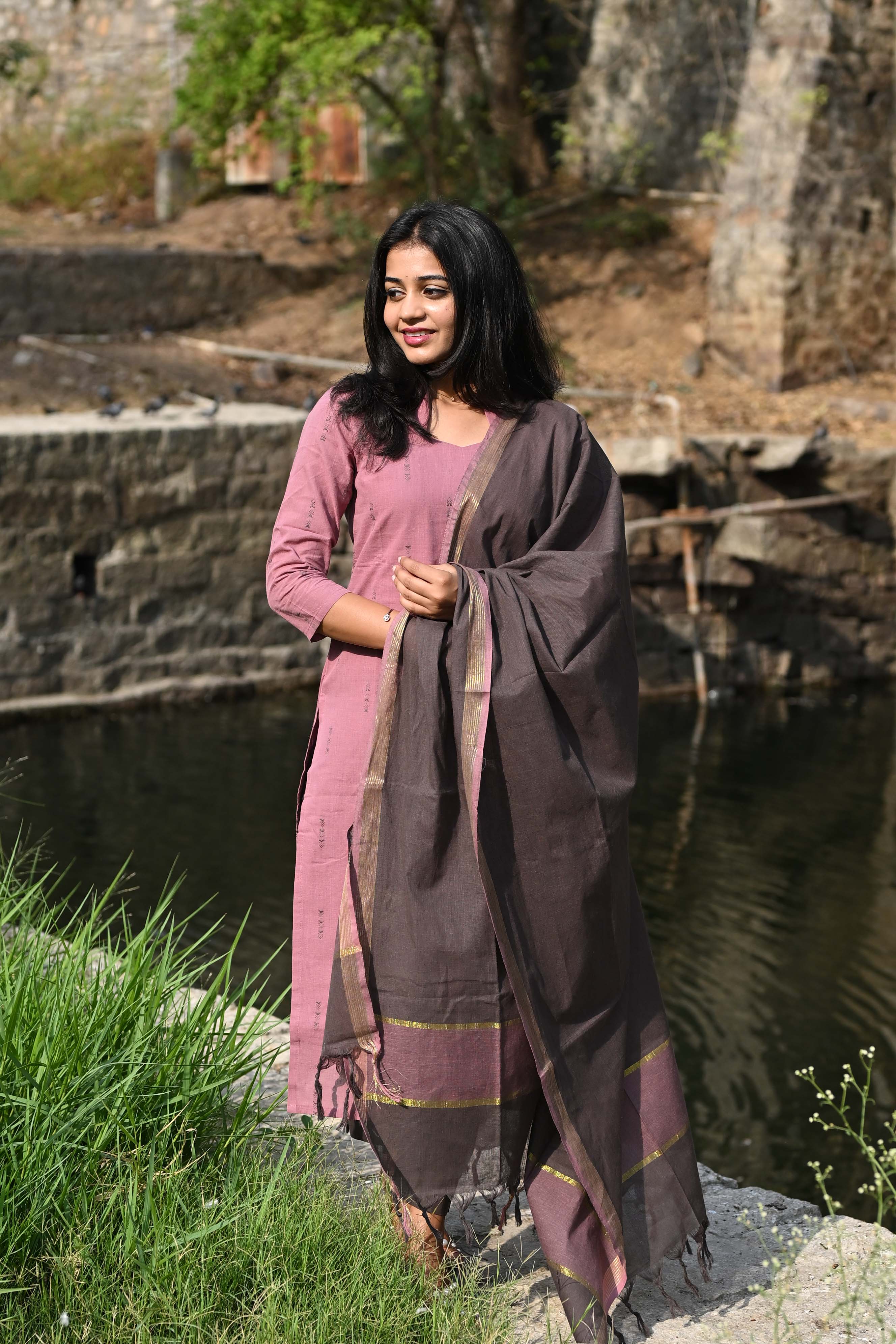 Mocha Rose 3 Piece Suit
