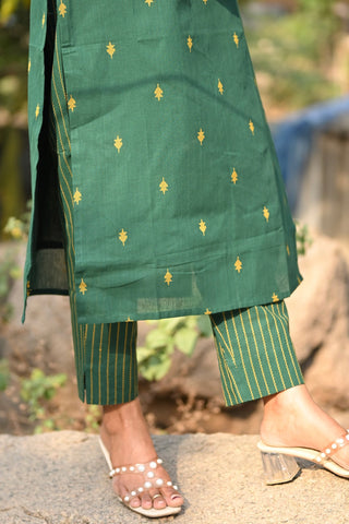 Emerald Breeze KurtaSet