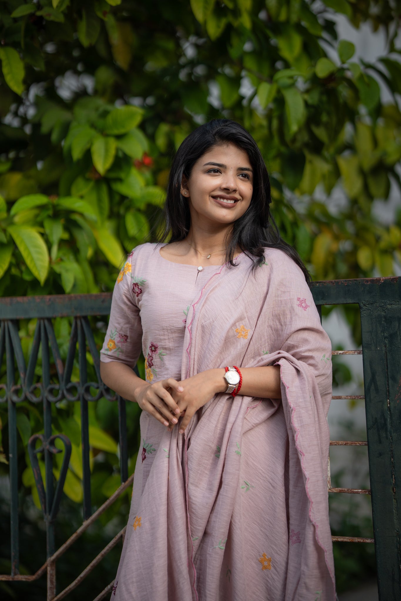Rosebud Mist Mul 3 Piece Suit