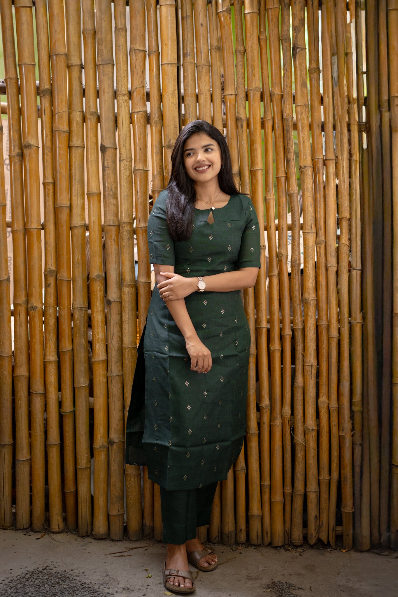 Emerald Essence Linen Coords